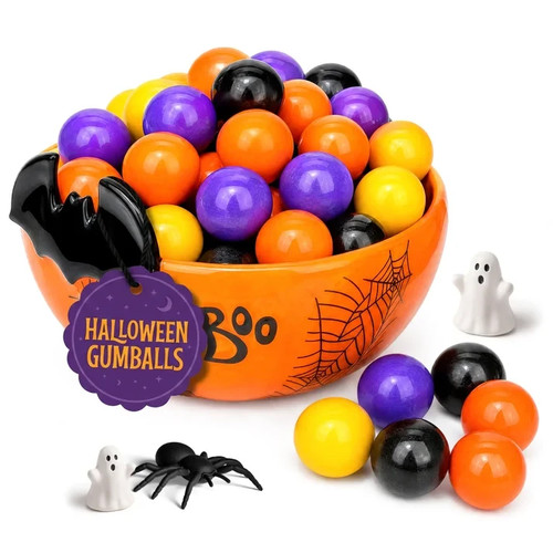 Halloween gumballs orange - gumballs,
