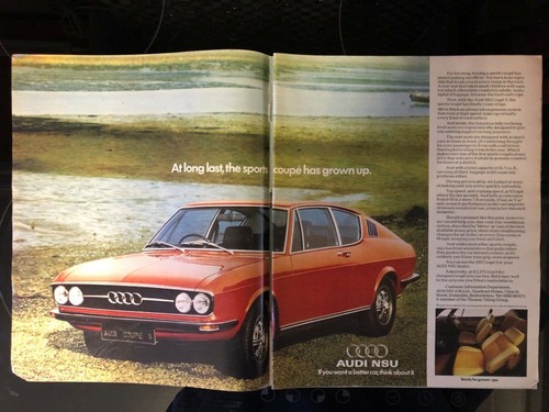 Audi nsu 100 coupe 1970s - s,