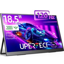 UPERFECT 18.5" 120Hz Portable Monitor 1920x1080 USB C HDMI IPS Display Screen