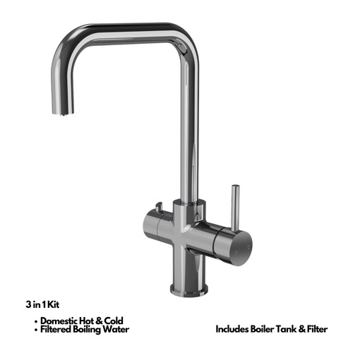 Flode instant hot water - flode, 3-in-1