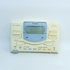 Drayton Tempus Seven 7 - Twin Channel Heating & Hot Water Programmer / Untested 