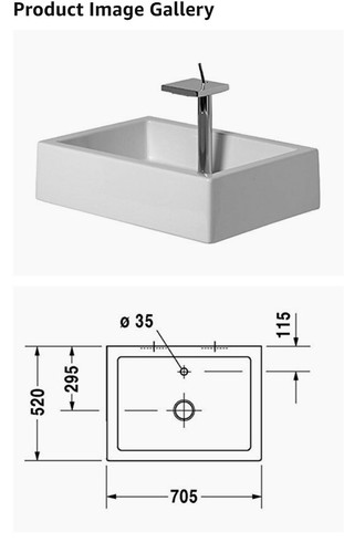 Duravit starck wash basin - starck, x