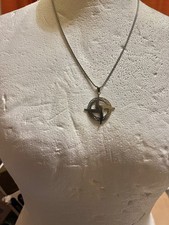 St. Brigid's Cross Ireland Irish Gaelic Stainless Steel  18 Inches Necklace