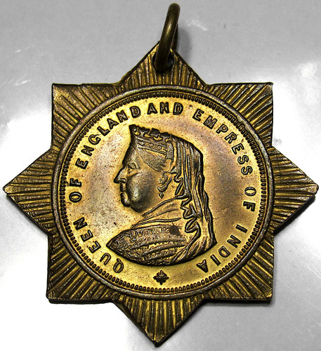 Brit medal 1897 gilt - g.brit,
