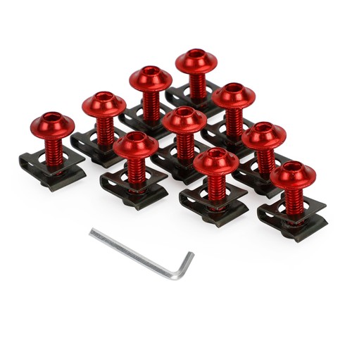 Pack alu red - alu, m6x20