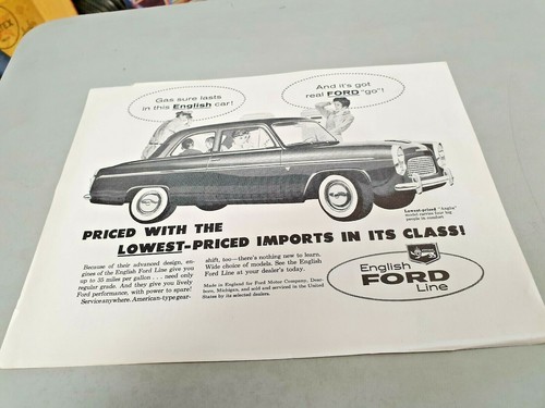1959 ford prefect original - ford,