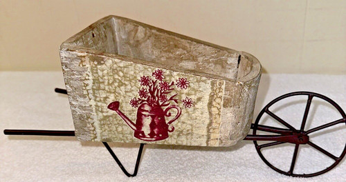 Vtg decorative wood metal - decorative, &