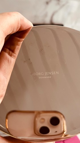 Designer chrome vase by - designer,