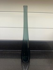 Vintage blenko glass bottle - vintage,