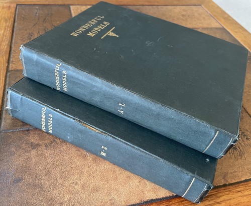 Wonderful models two volumes - models.,