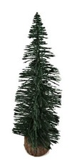 Dolls House 12"  Spruce Conifer Tree Miniature Christmas Garden Scene Accessory