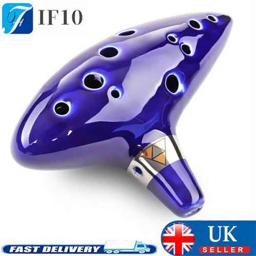 Zelda ocarina time ceramic - ocarina,
