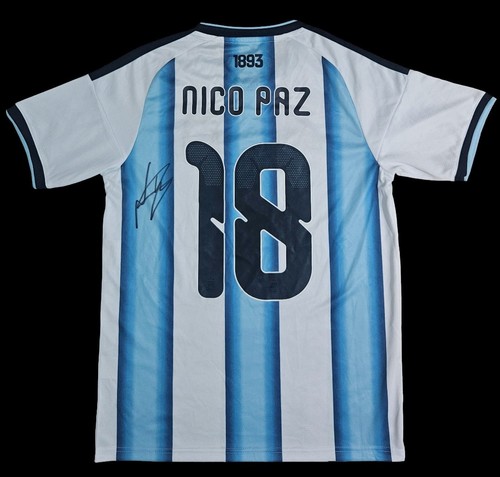Nico paz hand signed argentina - nico,