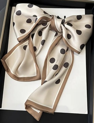 Brown dot elegant imitation - elegant,