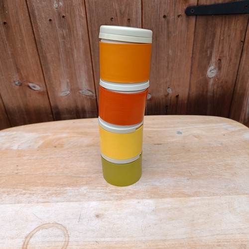Vintage tupperware stacking - vintage,