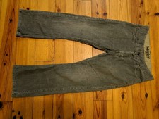 LEVIS 512 MENS BOOTCUT GREY CORDS CORDUROY CORD JEANS VGC W30 L32