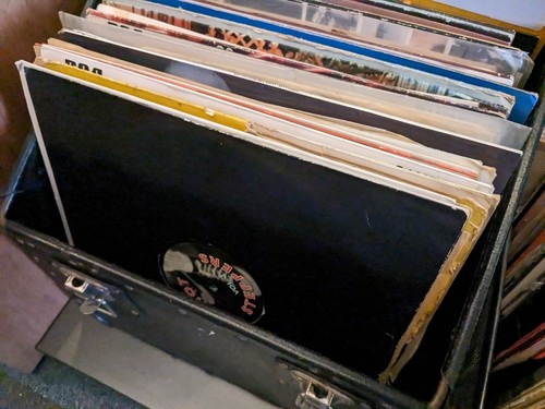 Record collection house - record,