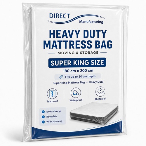 Super king mattress - mattress, storage