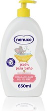Nenuco Bath Soap with Sweet Almond Milk for Body and Hair 650ml - Brand New