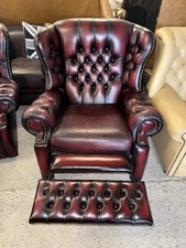 Saxon Chesterfield Oxblood