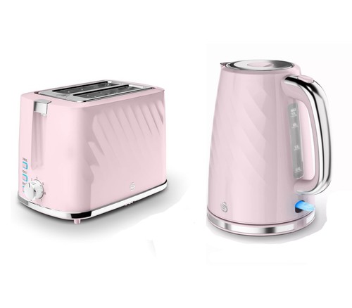 Swan windsor pink kettle - pink,