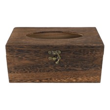Wooden Tissue Holder Wood Tissue Box Cover Rustic Tissue Box Wooden Rectangular