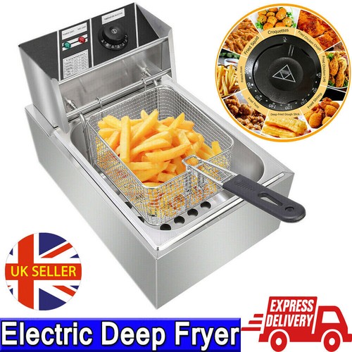 10l large electric deep fat - electric,