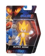 Sonic The Hedgehog The Movie 3 Super Sonic 12cm Figure BRAND NEW