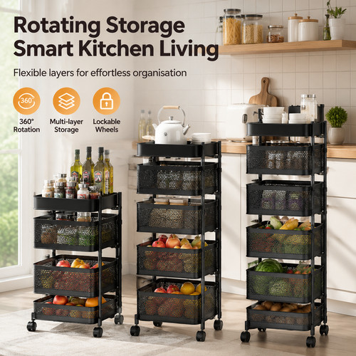 Kitchen rotating storage - kitchen,