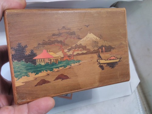Vintage puzzle box needs work - vintage,