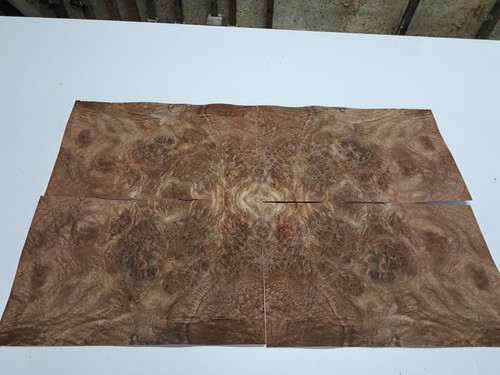 Burr walnut veneer 4 - walnut, natural