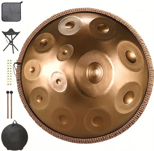 Note handpan drum tuned - 12-note,