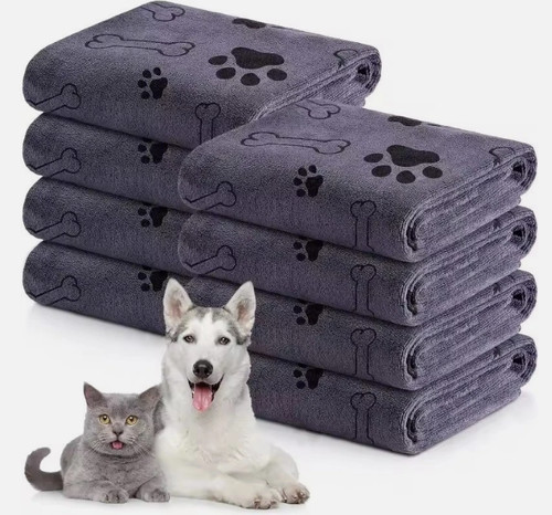 4pcs large dog cat drying - large,