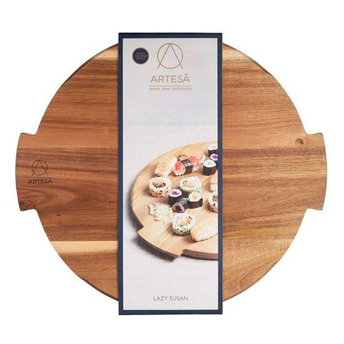 Artesa wooden lazy susan - wooden,