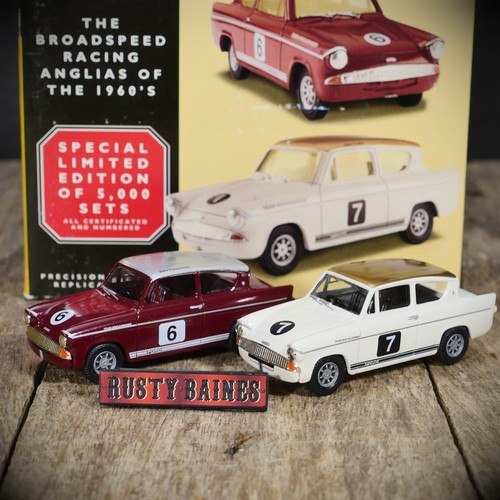 Lledo vanguards ford anglia - vanguards,