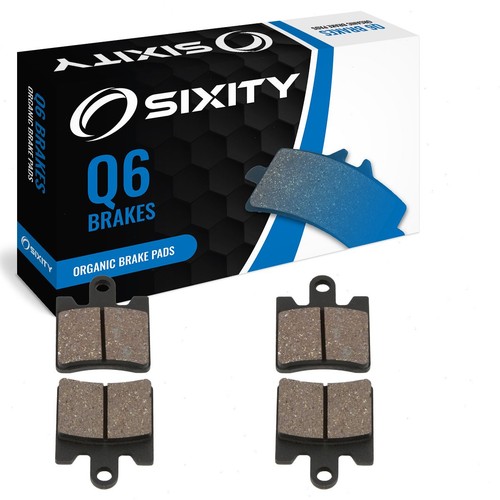 Front organic brake pads - front,