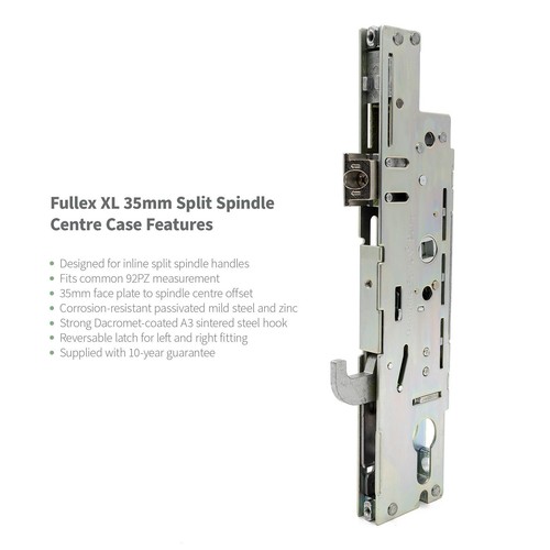 Fullex upvc door gearbox 35mm - upvc,