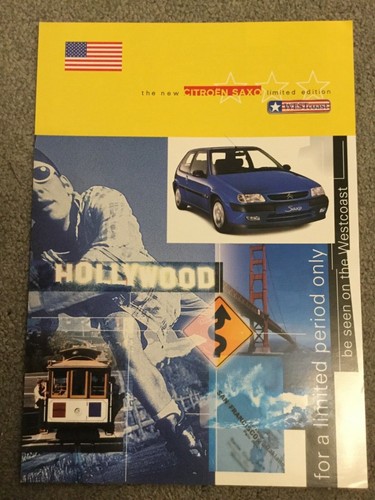 Citroen saxo limited edition - saxo,