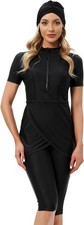 Womens Muslim Burkini Swimsuit