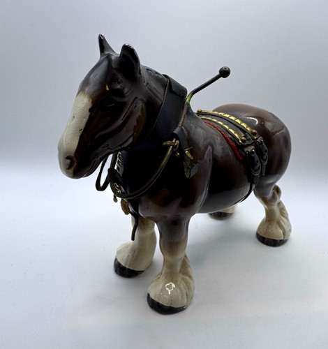 Vintage ceramic shire horse - shire,