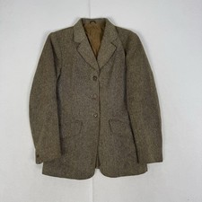 Harry Hall Tweed Jacket Size 34 Womens Show Jacket Equestrian Hunting Riding