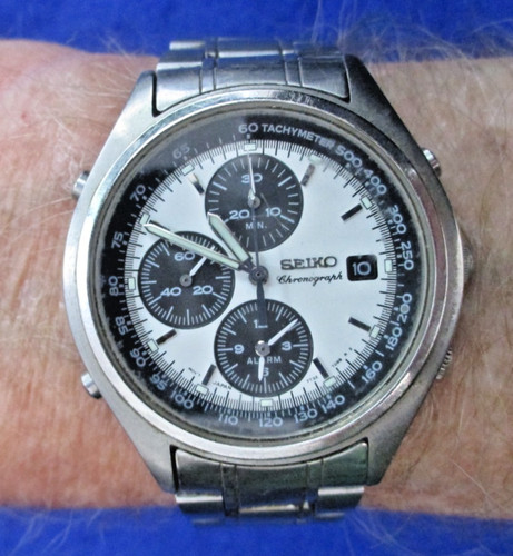 Seiko alarm chronograph - seiko,