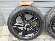 Jaguar F Pace Alloy Wheels (full set)20”Black 5 Spoke Et45 5x108 Inc Tyres/bolts