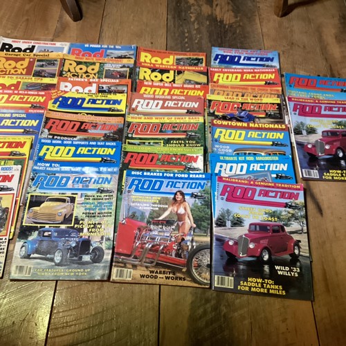 Rod action magazine lot 1 - action,