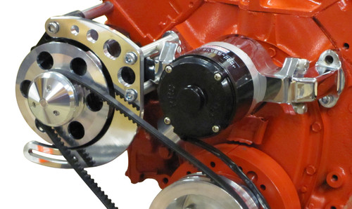Small block chevy alternator - small,