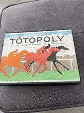 Vintage Rare Totopoly Game - The Great Race Game - By The Makers Of Monopoly