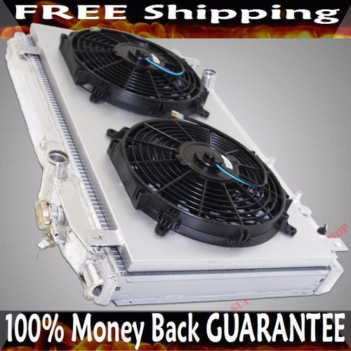 Radiator fan shroud - radiator, +