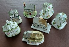 JOB LOT OF 8 COALPORT COTTAGES
