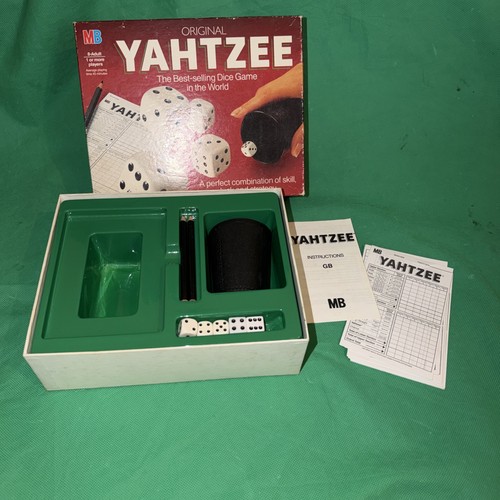 Vintage 1982 yahtzee - vintage, mb
