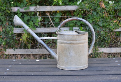Old vintage galvanised - old,